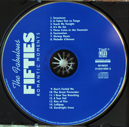 Various : The Fabulous Fifties - Romantic Moments (CD, Comp, RE)