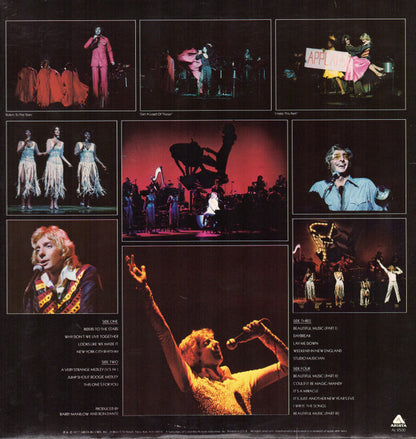 Barry Manilow : Live (2xLP, Album, Gat)