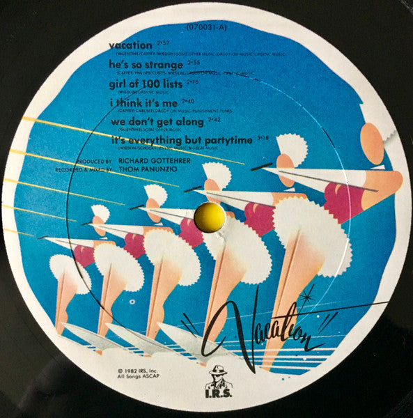 Go-Go's : Vacation (LP, Album, Ele)