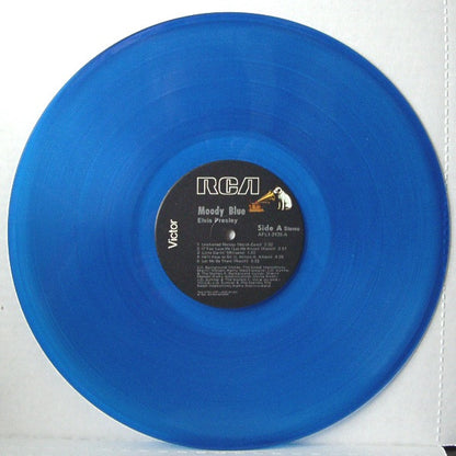 Elvis* : Moody Blue (LP, Album, Blu)