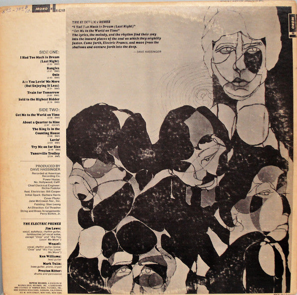 The Electric Prunes : The Electric Prunes (LP, Album, Mono)