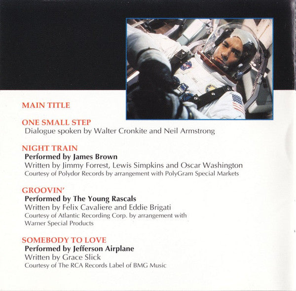 James Horner : Apollo 13 (Music From The Motion Picture) (CD, Album, RE, Mat)