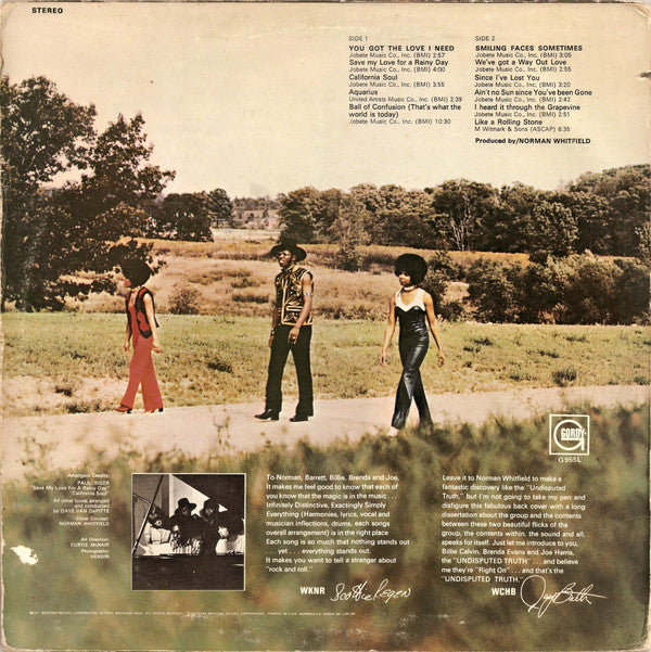 The Undisputed Truth : The Undisputed Truth (LP, Album)