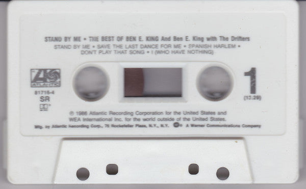 Ben E. King / Ben E. King With The Drifters : Stand By Me: The Best Of Ben E. King And Ben E. King With The Drifters (Cass, Comp, SR)