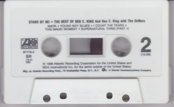 Ben E. King / Ben E. King With The Drifters : Stand By Me: The Best Of Ben E. King And Ben E. King With The Drifters (Cass, Comp, SR)