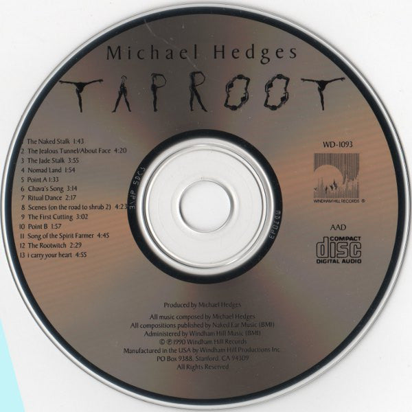 Michael Hedges : Taproot (CD, Album)