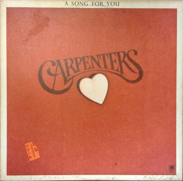 Carpenters : A Song For You (LP, Album, Pit)