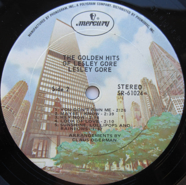 Lesley Gore : The Golden Hits Of Lesley Gore (LP, Comp, RE, Sky)