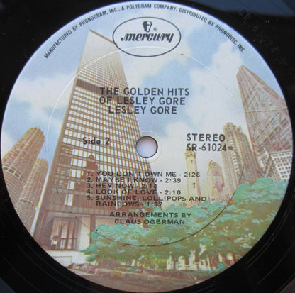 Lesley Gore : The Golden Hits Of Lesley Gore (LP, Comp, RE, Sky)