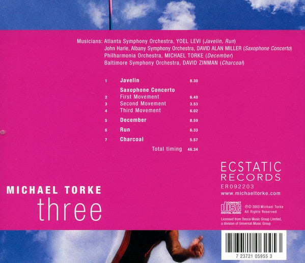 Michael Torke : Three (CD, Comp)