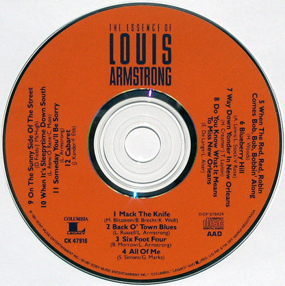 Louis Armstrong : The Essence Of Louis Armstrong (CD, Comp)