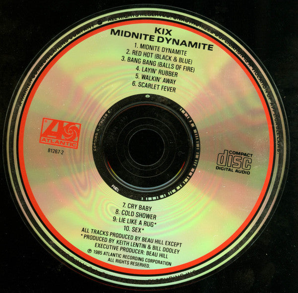 Kix (3) : Midnite Dynamite (CD, Album, RP)