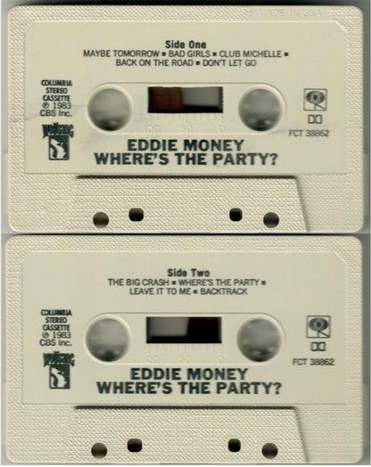 Eddie Money : Where's The Party? (Cass, Album)