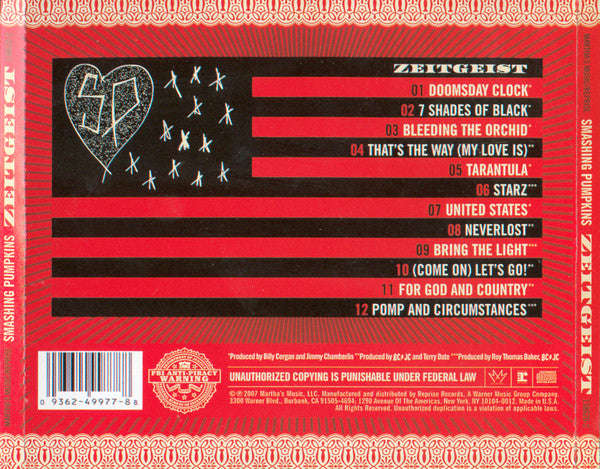 Smashing Pumpkins* : Zeitgeist (CD, Album)