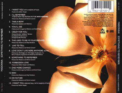 Madonna : Something To Remember (CD, Comp, Flo)