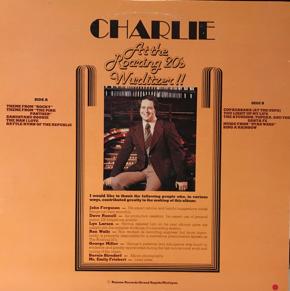 Charlie Balogh : Charlie (LP, Album)