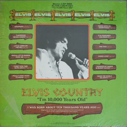 Elvis Presley : Elvis Country (I'm 10,000 Years Old) (LP, Album, Roc)