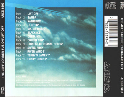 Jeff Lorber Fusion* : Lift Off (CD, Comp, RE)
