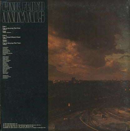 Pink Floyd : Animals (LP, Album, Gat)