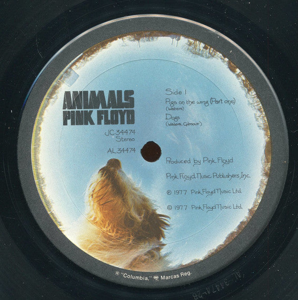 Pink Floyd : Animals (LP, Album, Gat)
