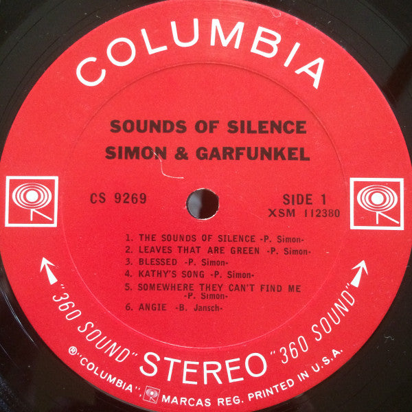Simon & Garfunkel : Sounds Of Silence (LP, Album, RP)