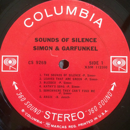 Simon & Garfunkel : Sounds Of Silence (LP, Album, RP)