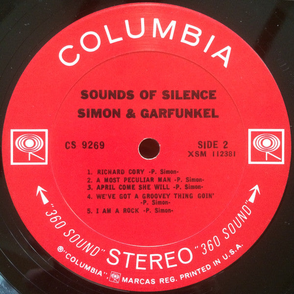 Simon & Garfunkel : Sounds Of Silence (LP, Album, RP)