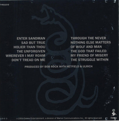 Metallica : Metallica (CD, Album, RP, SRC)