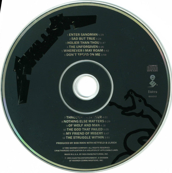 Metallica : Metallica (CD, Album, RP, SRC)