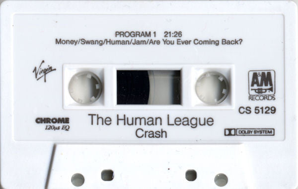 The Human League : Crash (Cass, Album, CrO)