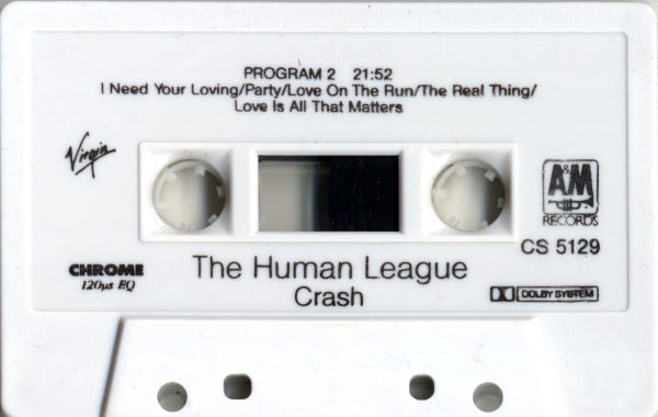 The Human League : Crash (Cass, Album, CrO)