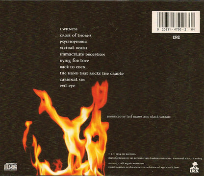 Black Sabbath : Cross Purposes (CD, Album, Club)