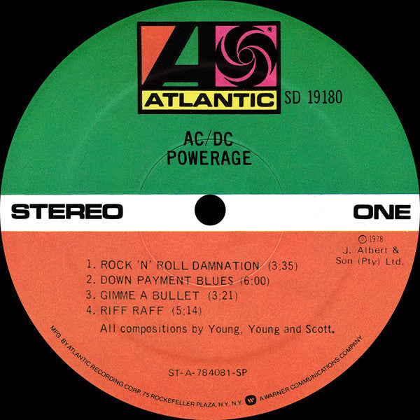 Buy AC/DC : Powerage (LP, Album, SP) Online for a great price