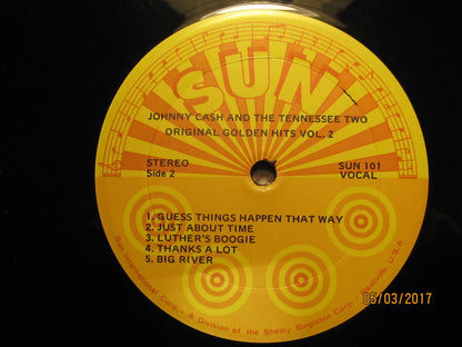 Johnny Cash And The Tennessee Two* : Original Golden Hits Volume II (LP, Comp)