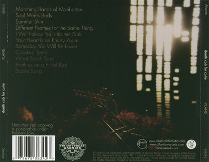 Death Cab For Cutie : Plans (CD, Album)