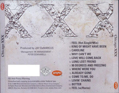 Chicago (2) : Chicago XXX (CD, Album)