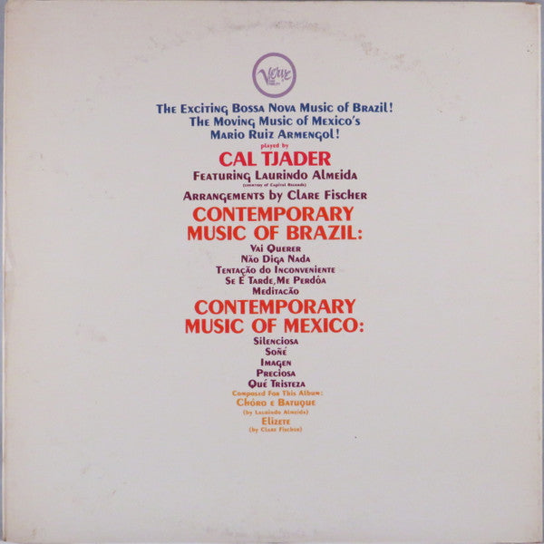 Cal Tjader : Plays The Contemporary Music Of Mexico And Brazil (LP, Album, Mono, Gat)