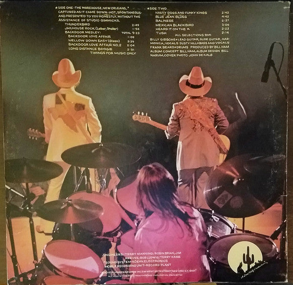 ZZ Top : Fandango! (LP, Album, Pet)