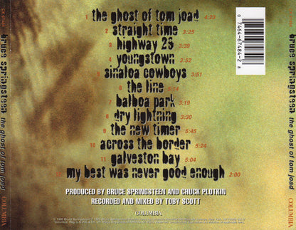 Bruce Springsteen : The Ghost Of Tom Joad (CD, Album, RE)