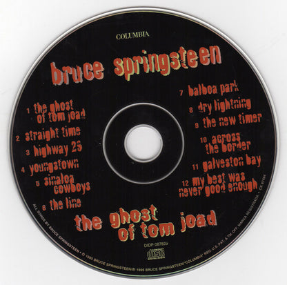 Bruce Springsteen : The Ghost Of Tom Joad (CD, Album, RE)