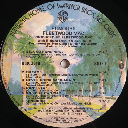 Fleetwood Mac : Rumours (LP, Album, Gol)