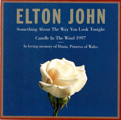 Elton John : Something About The Way You Look Tonight / Candle In The Wind 1997 (CD, Single)
