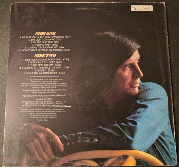 Lobo (3) : The Best Of Lobo (LP, Comp, PR )