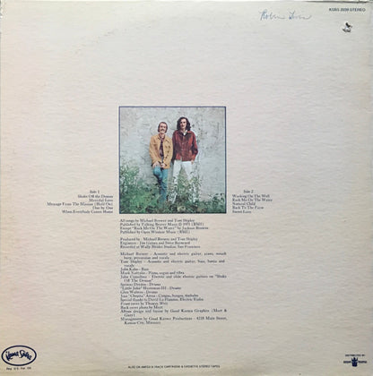 Brewer And Shipley : Shake Off The Demon (LP, Album, ARP)