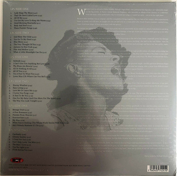 英3discs LP Billie Holiday The Platinum Collection NOT3LP241 Not Now Music /00920 The Platinum Collection [Gatefold, White Vinyl 3LP set] | Not Now