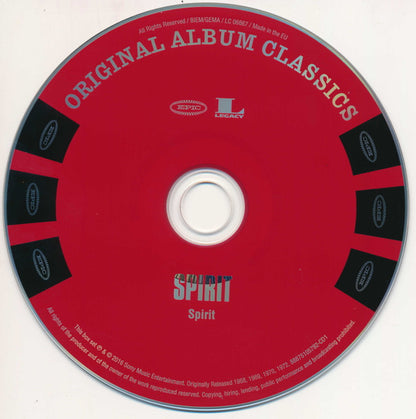 Spirit (8) : Original Album Classics (Box, Comp, RE + CD, Album, RE + CD, Album, RE + CD)