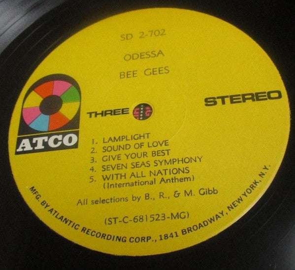 Bee Gees : Odessa (2xLP, Album, MG)
