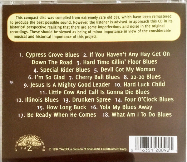 Skip James : The Complete Early Recordings 1930 (CD, Comp, RE, RM)