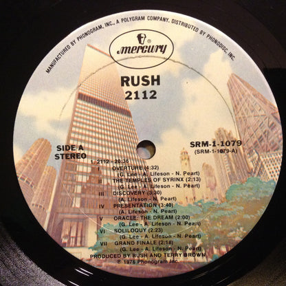 Rush : 2112 (LP, Album, RE, Gat)