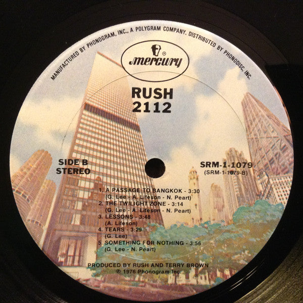 Rush : 2112 (LP, Album, RE, Gat)